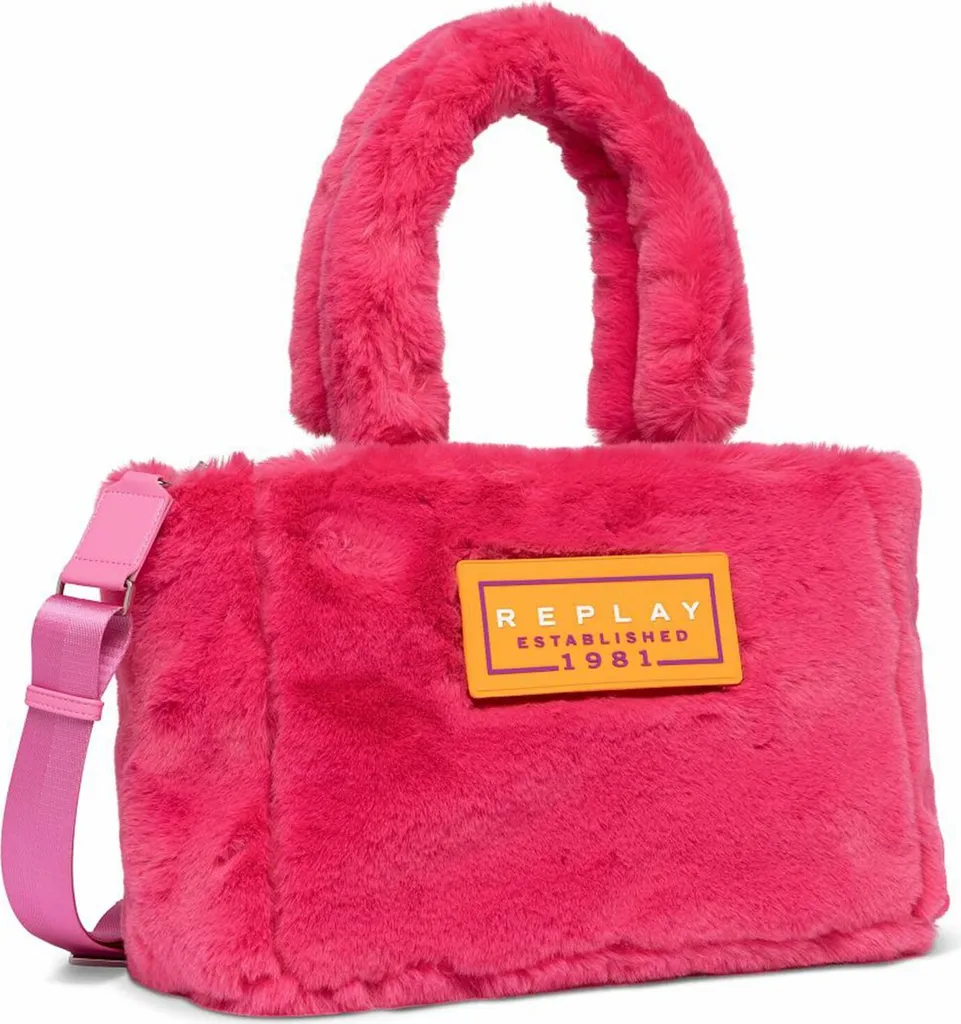 Replay Borsa a Tracolla Rosa Fluo: L'Accessorio Glamour per Donna
