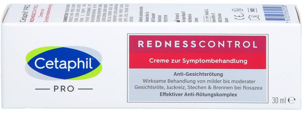 Cetaphil Pro RednessControl Creme bei Rosazea, 30 ml Creme