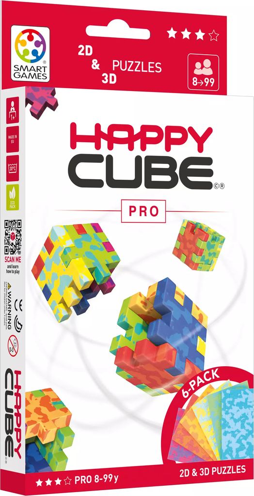 Happy Cube Pro (6 Teile) IUVI Spiele Produktbild 