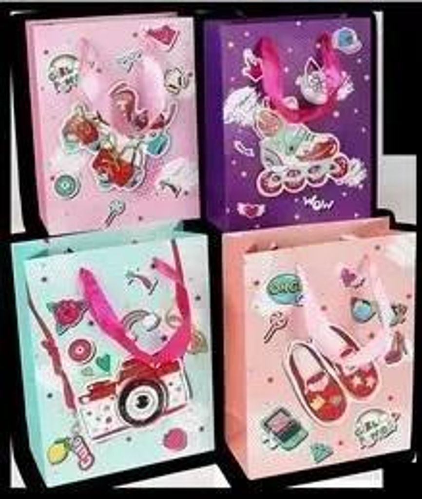Geschenktüte 26 x 32 x 10 cm MIX – Kalpol
