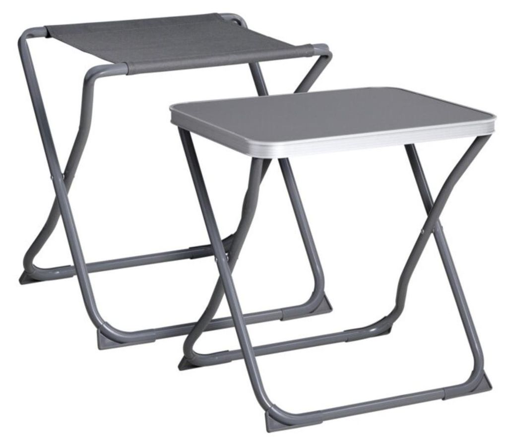 Campingtisch + Hocker Produktbild 