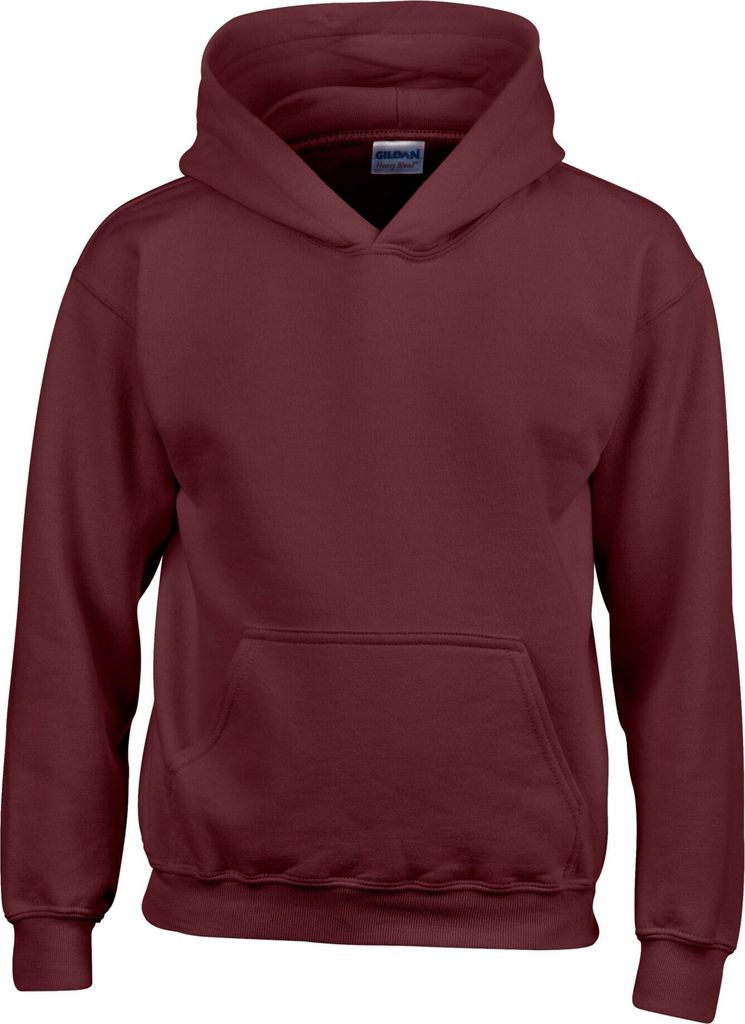 Gildan - Sweatshirt mit Kapuze für Kinder PC6242 (104) (Weinrot)
