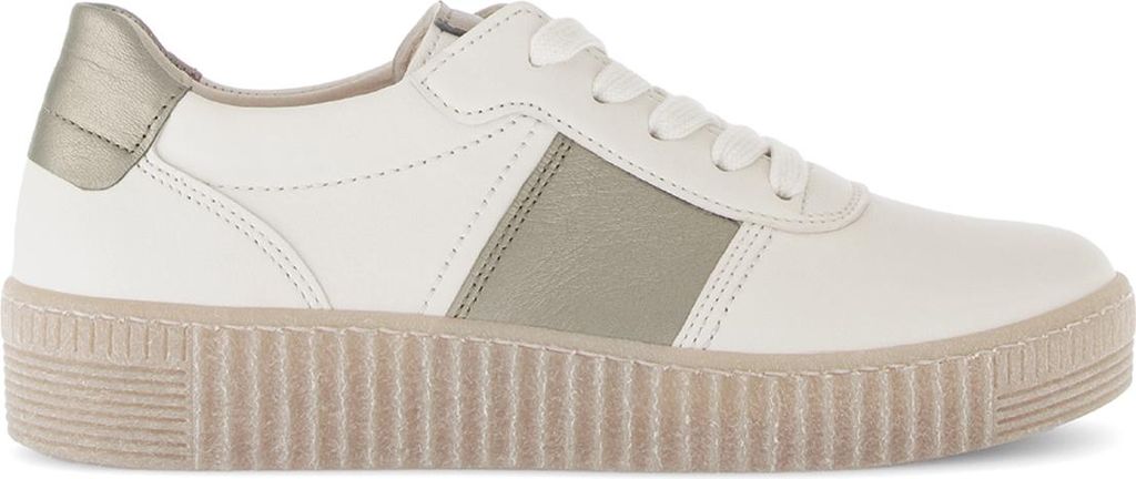 Gabor 3.336.22_7, Sneaker in Weiß,kombiniert für Damen, Größe 42