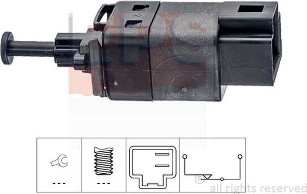 EPS Bremslichtschalter 1.810.251 für DAEWOO KALOS (KLAS)