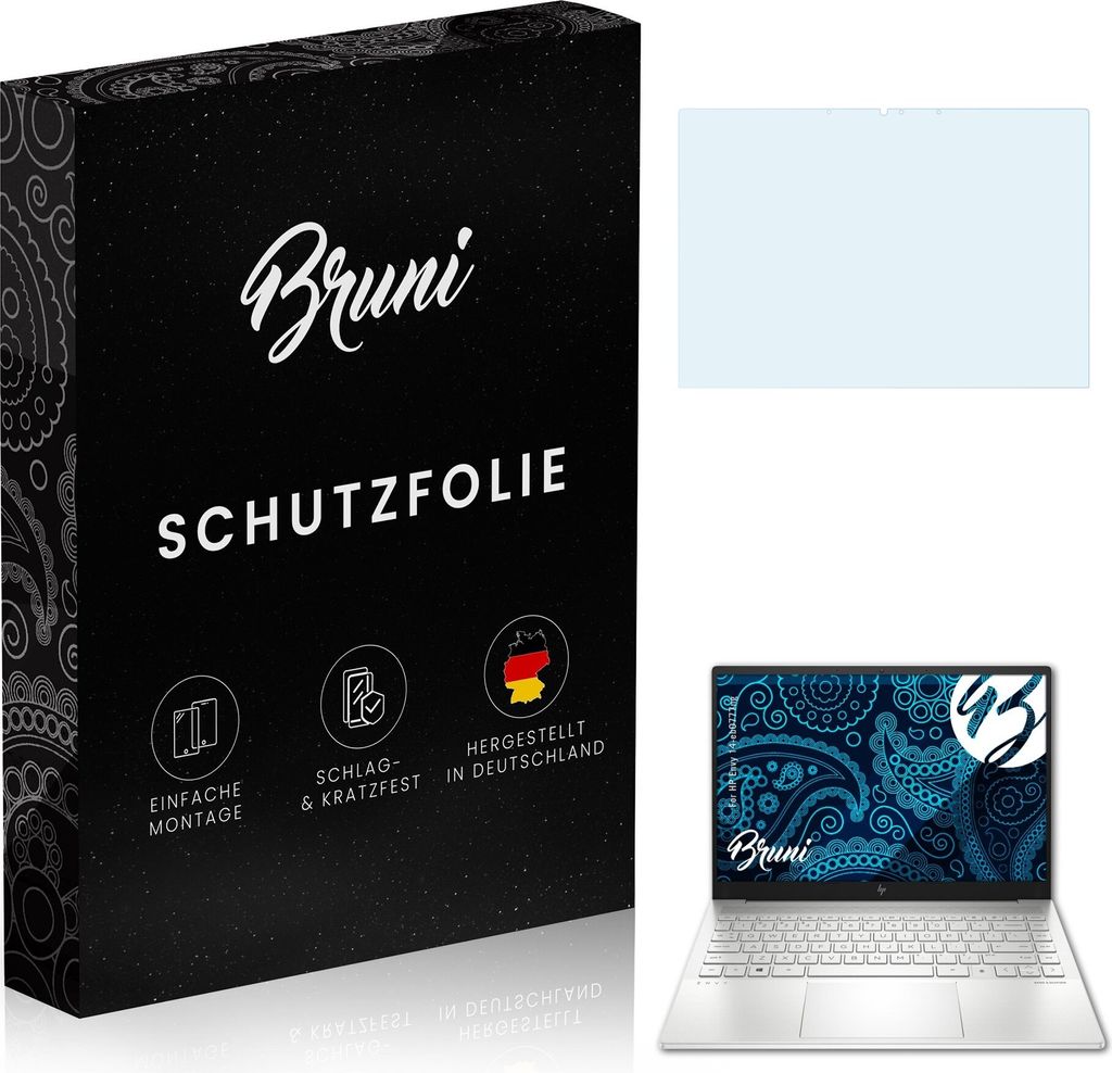 atFoliX 4061187856138, Laptop Bildschirmschutz, Transparent, HP, Envy 14eb0777ng, Klare Bildschirmschutzfolie, Kratzresistent