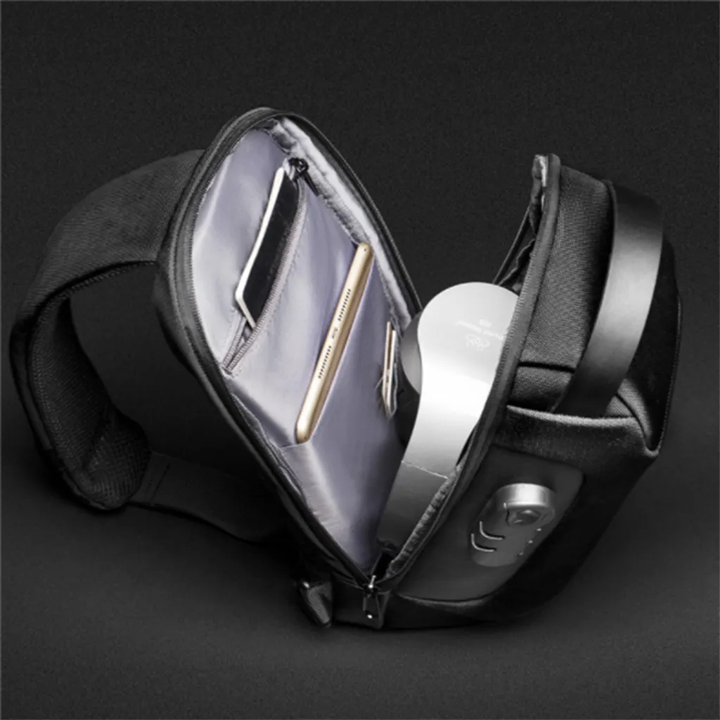 Borsa a Tracolla Uomo Professionale Antifurto 34x10x18cm | Elegance - 2