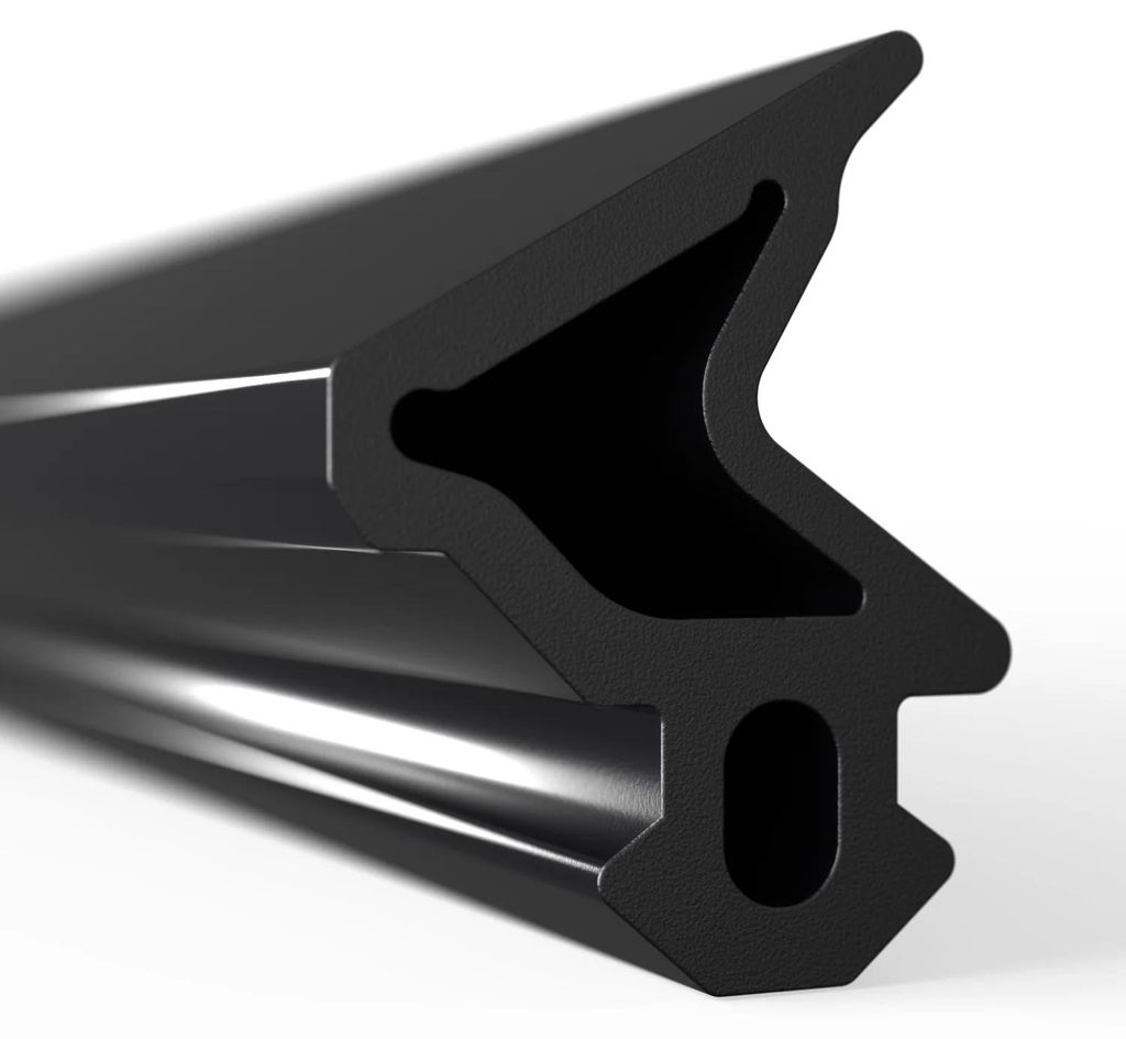 Tesnenie do PVC okien Deceuninck čierne s1110 1m Obrázok produktu 