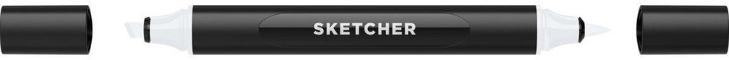 Molotow Twinmarker Sketcher brush+chisel CG510 kaltgrau 1