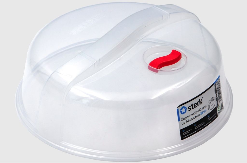 Kryt poklop do mikrovlnky ¤26cm s výpustníkem par STERK Obrázek produktu 