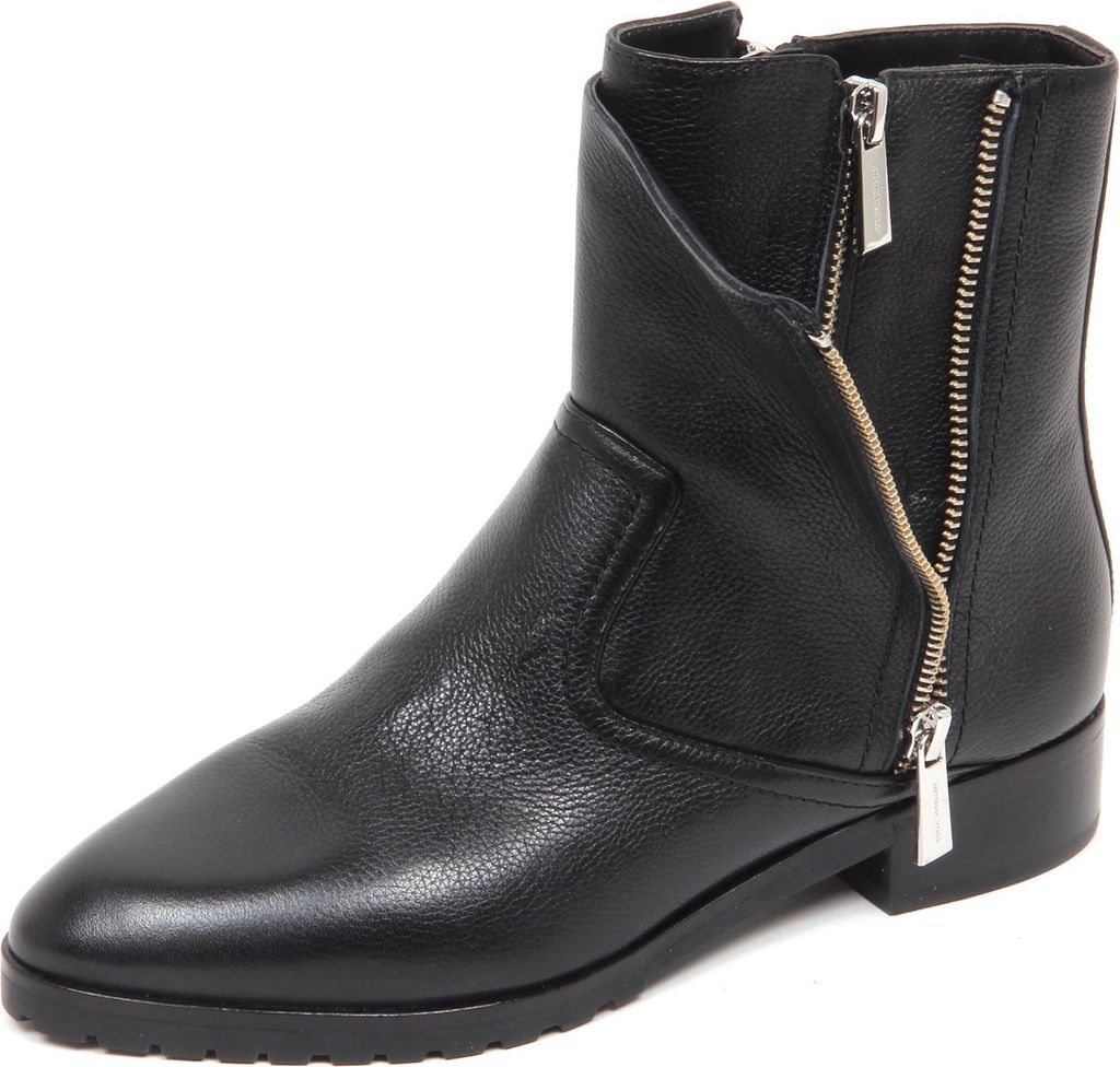 E4718 stivaletto donna black MICHAEL KORS ANDI FLAT scarpe Immagine del prodotto 