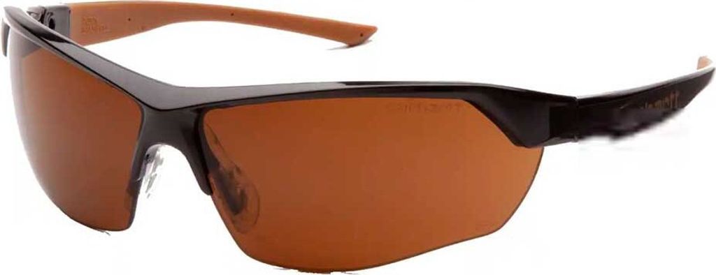 Carhartt HALF RATCHETING TEMPLE SAFETY GLASSES EGB11DT, Farbe:bronze, Größe:OFA
