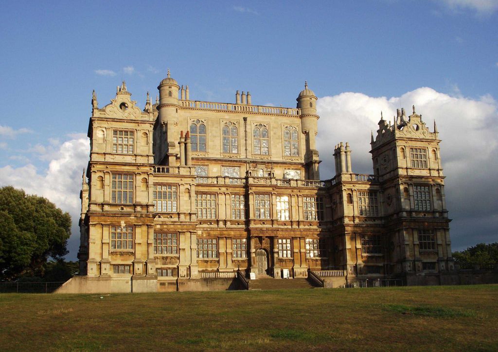 hansepuzzle 15316 - Wollaton Hall Puzzle, 260 Teile, Gebäude, 41,0 x 28,0cm mit hochwertiger Aufbewahrung, Kartonbox & Beutel
