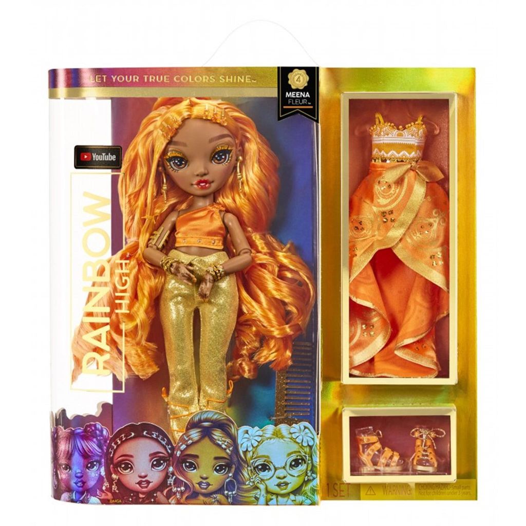 Rainbow High Fashion panenka, seria 4 - Meena Fleur Zdjęcie produktu 5