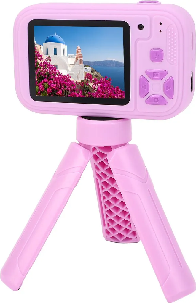schermo da 2,4 pollici, 1080P, 48 MP, fotocamera di tipo C, ricaricabile, zoom digitale 4x, portatile, HD, senza scheda di memoria