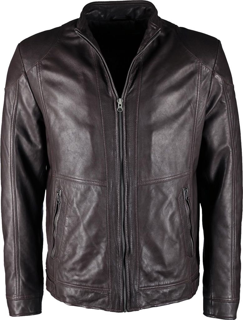 JCC Lederjacke 6010007-2 Herren brown 3XL