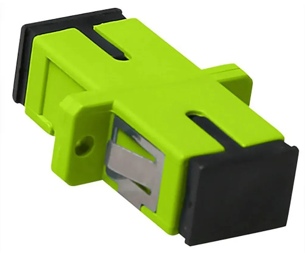 Adaptateur Fibre Optique SC-SC Multimode OM5 Simplex pour Baie Réseau