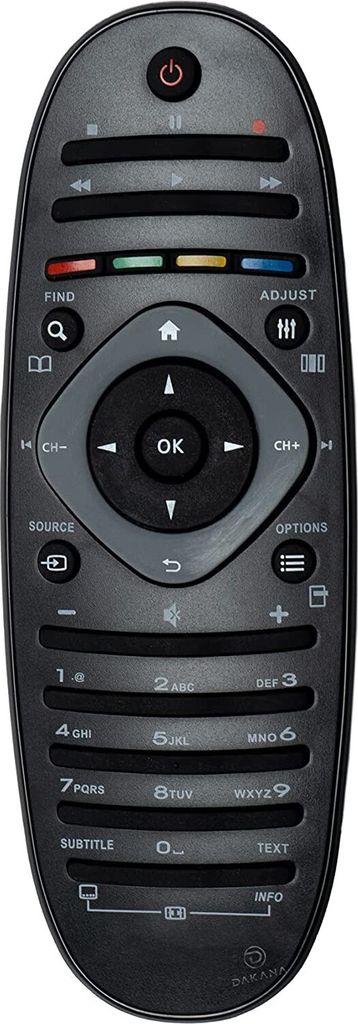 Dakana Ersatz Fernbedienung für Philips Fernseher Produktbild 4