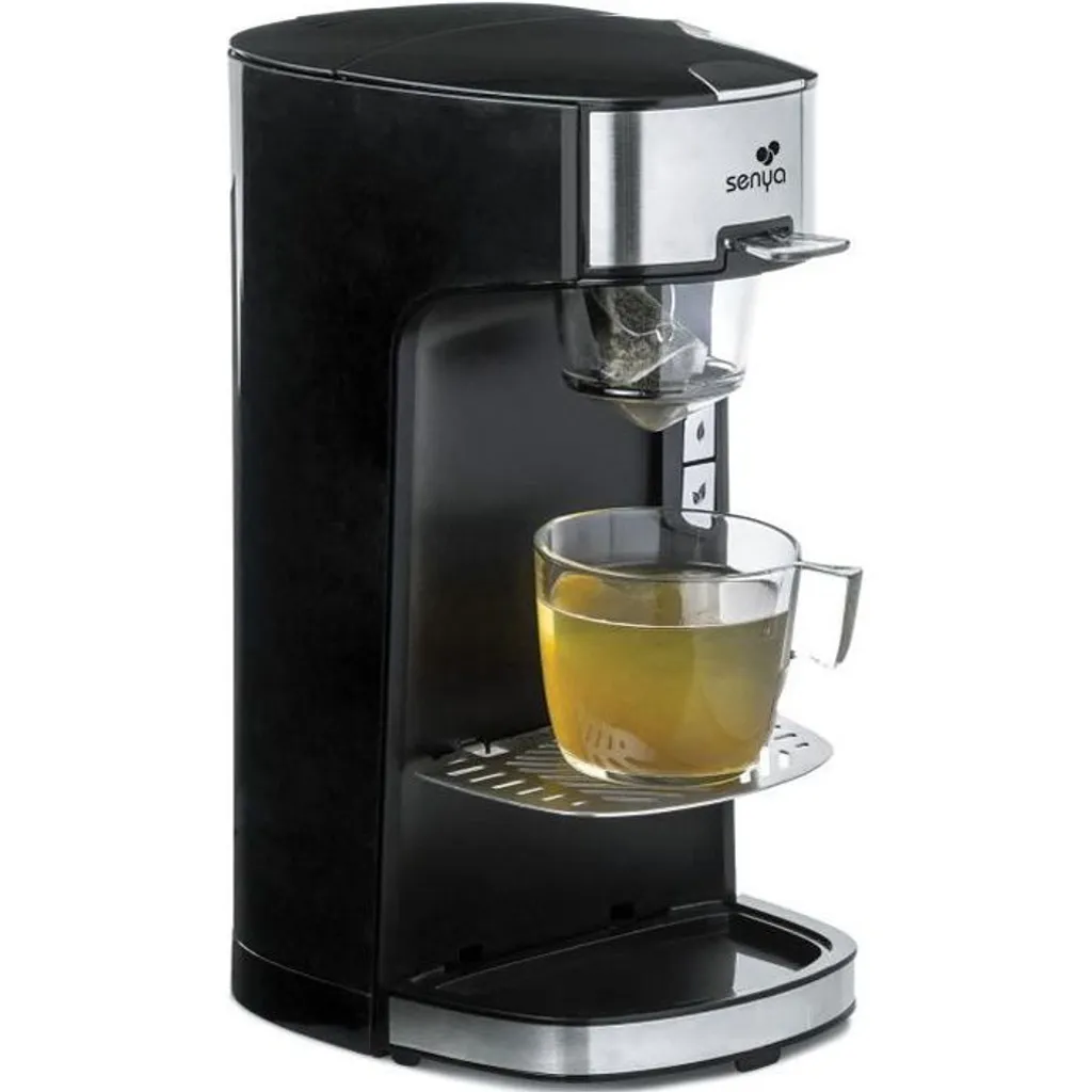 Senya Tea Time Teiera Elettrica Nera - Il Tuo Momento Detox Quotidiano