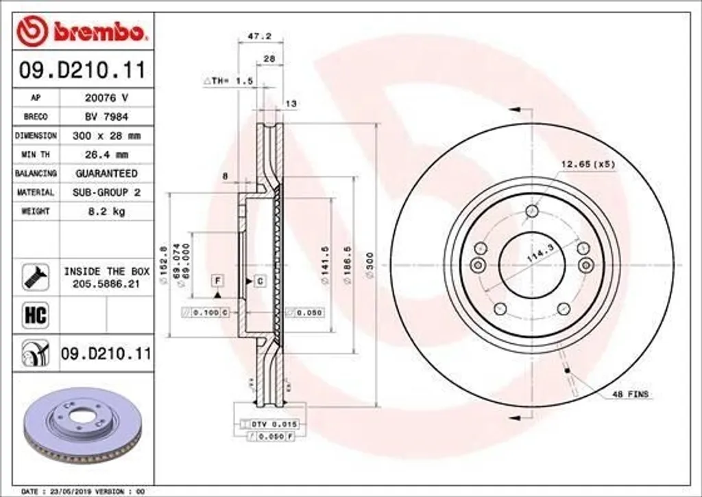 Disque de frein anti-vibration pour i30 et CeeD - Stop au bruit de frein