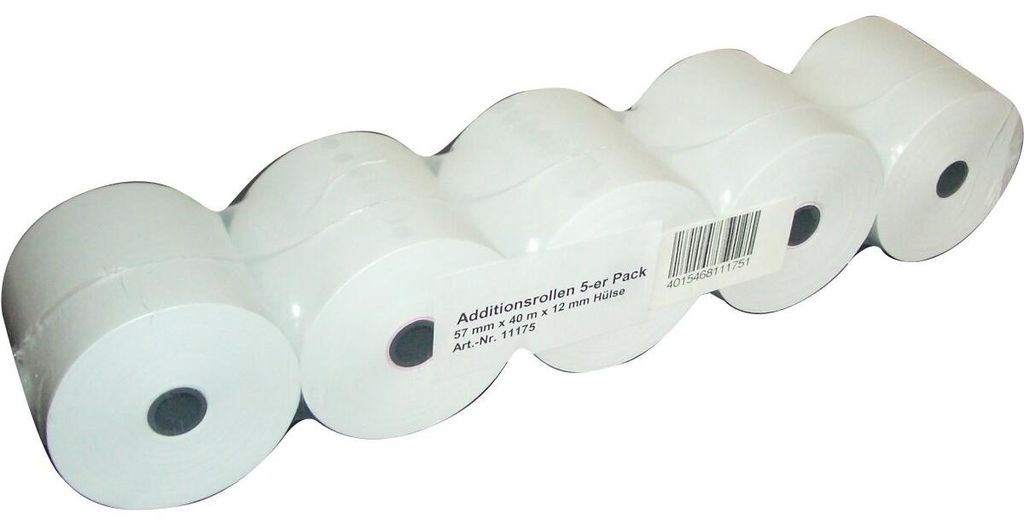 Genie 11175 GENIE Papierrolle 57mm holzfrei -universal Immagine del prodotto 