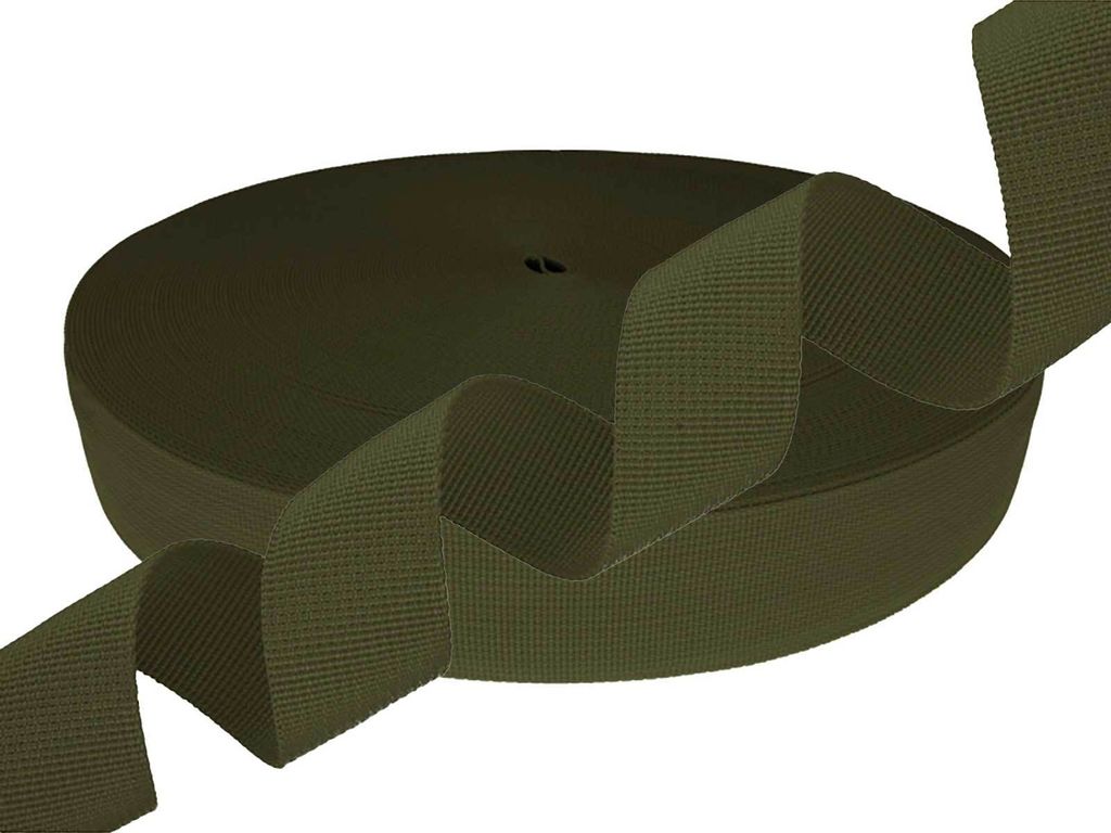 Gurtband Polyester 10m x 10mm PES Trägerband Riemen Tragband Farbwahl
