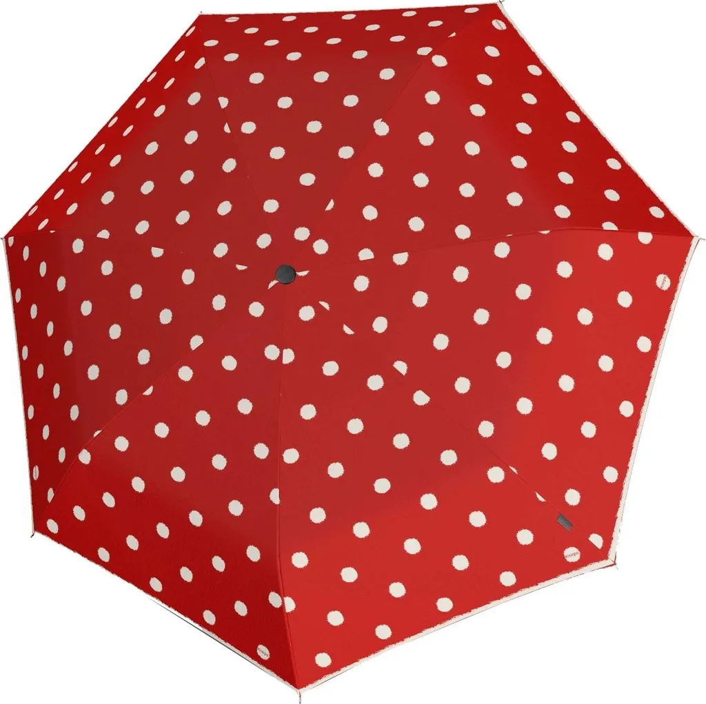 Parapluie manuel Knirps T.020 Dot Art Red - Ultra léger et résistant