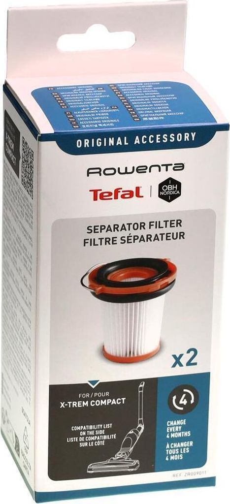 Rowenta ZR009011 Filtre pour RH1238 RH1239 X-trem Compact Image du produit 