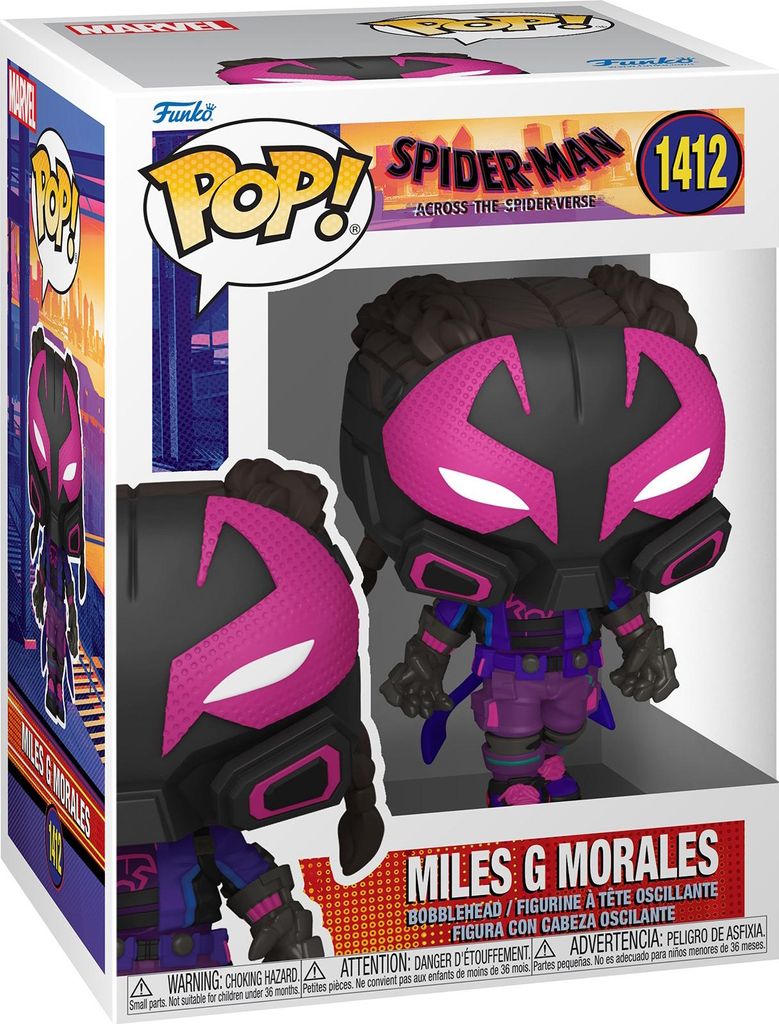 Spider Man - Miles G Morales 1412 - Funko Pop! Produktbild 