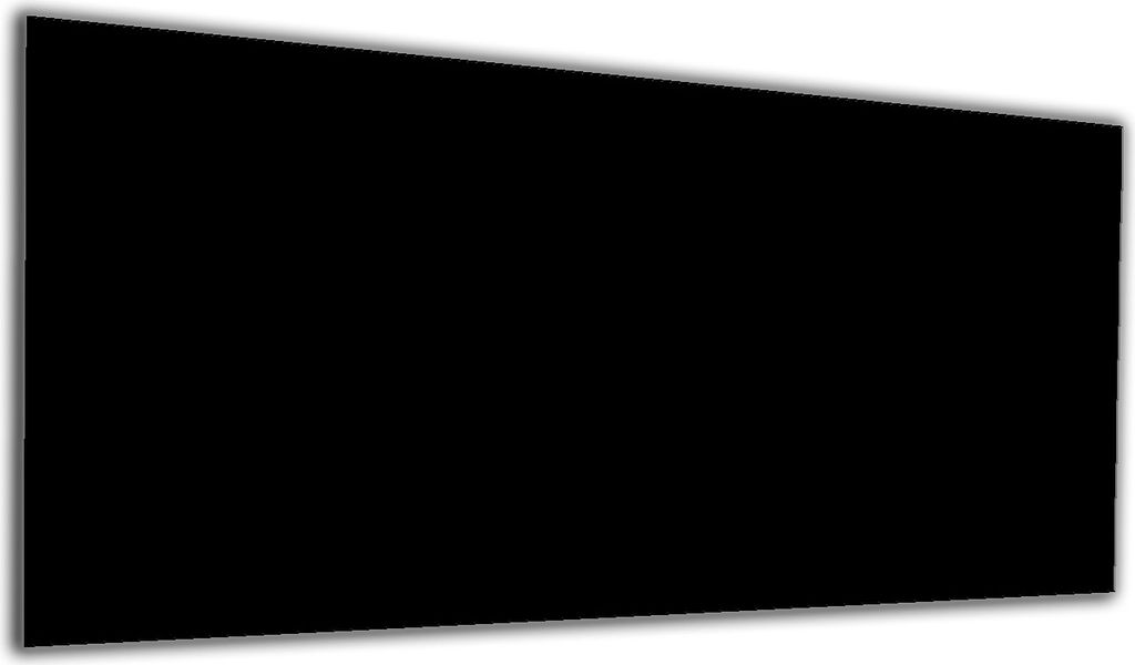 Herdabdeckplatte Abdeckung Glaskeramikfeld Abdeckplatte 1-Teilig 90x52 Schwarz Schutz