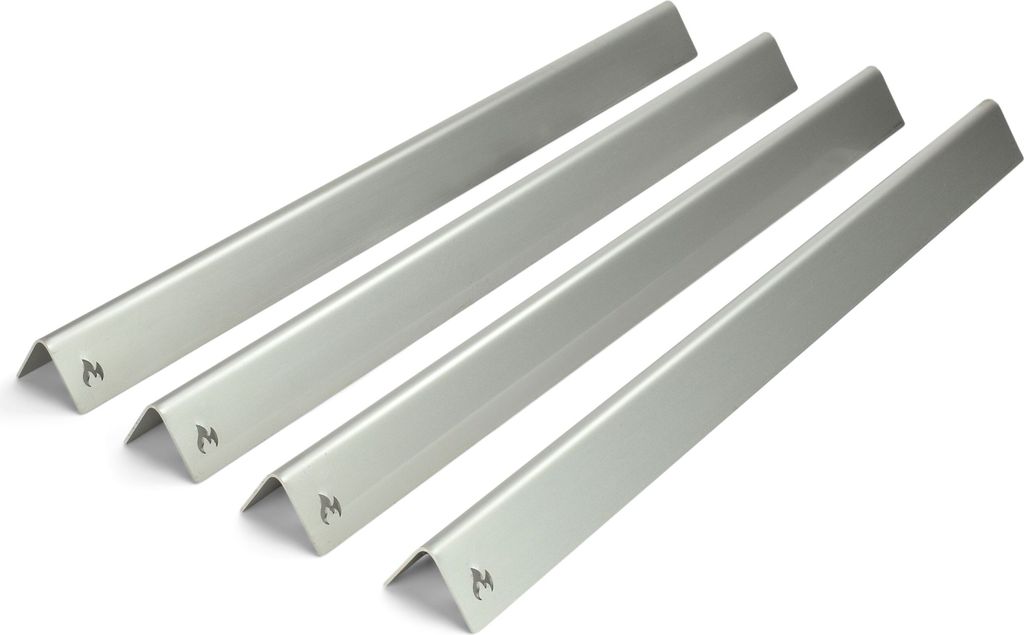 Edelstahl Aromaschienen für Weber Summit (Set aus 4 St. - benötigte Sets bestellen)