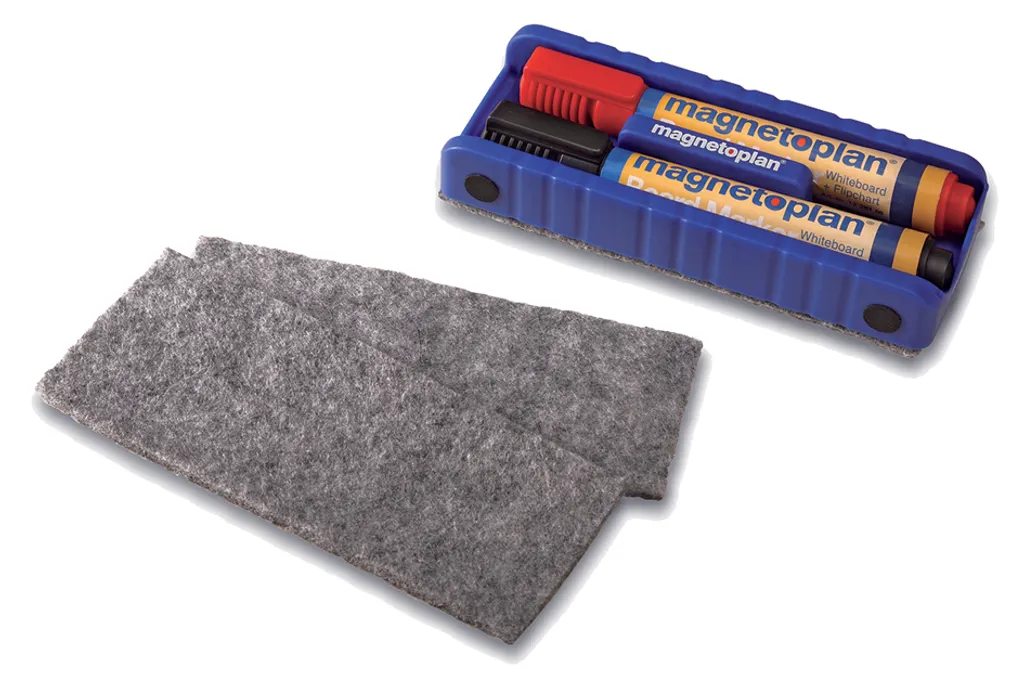 magnetoplan Magnetischer Tafell”scher mit Boardmarkern - 2
