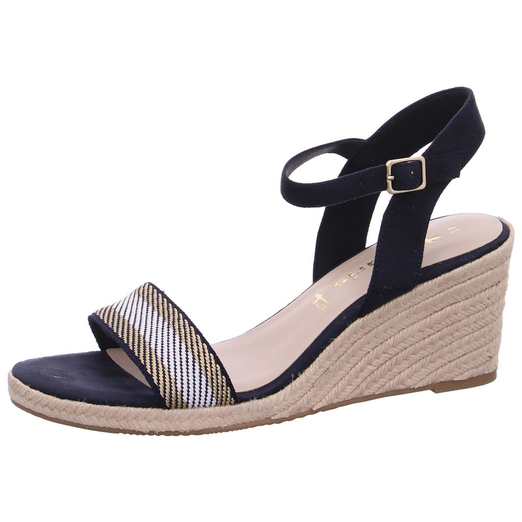 Tamaris Riemchensandalette Blau in Gr. 36