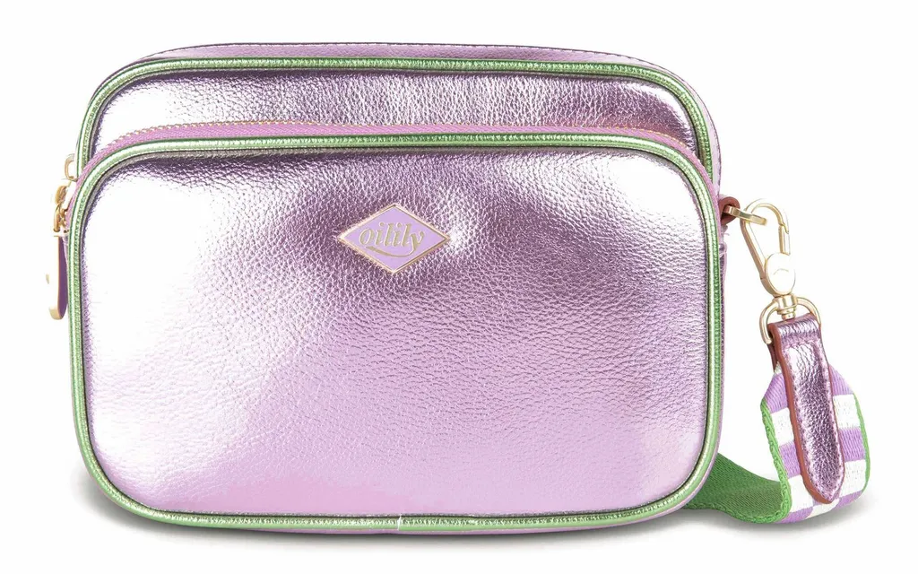 Sac à Épaule Oilily Rose à Motifs Floraux - Orchid Bouquet Léger et Chic