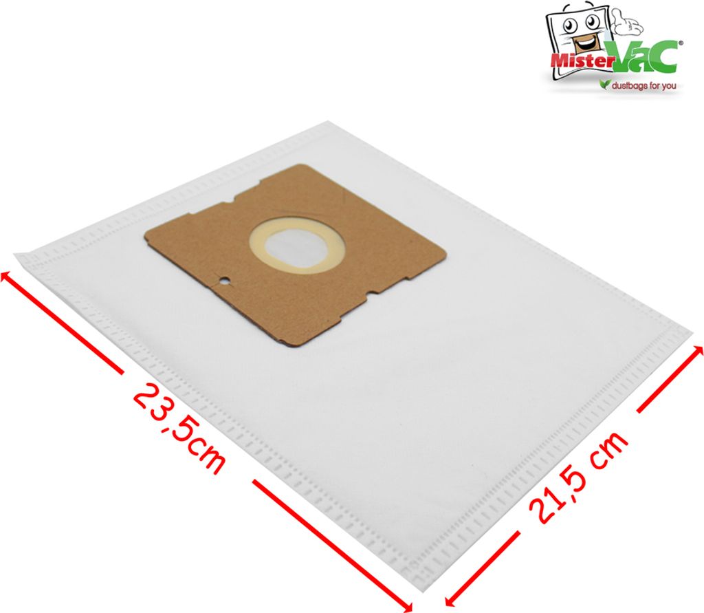 compatibile con sacchetti per aspirapolvere sacchetti di ricambio 10 pezzi Thomas VCB37A14C-70