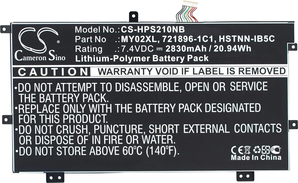 Batterie Ordinateur Portable HP Pavilion 11-h000 x2 Series TECHTEK