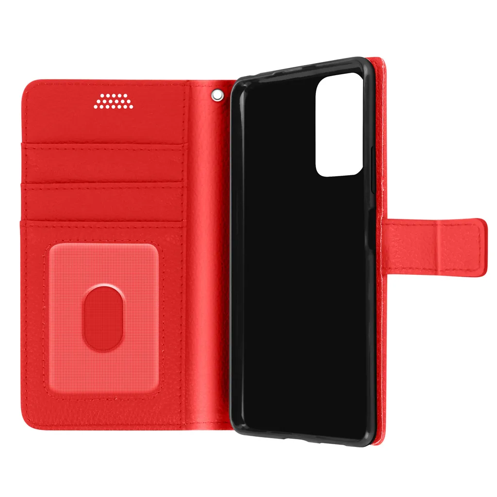 Cover Rossa Avizar Xiaomi Redmi Note 10 Pro - Stile e Protezione Stand