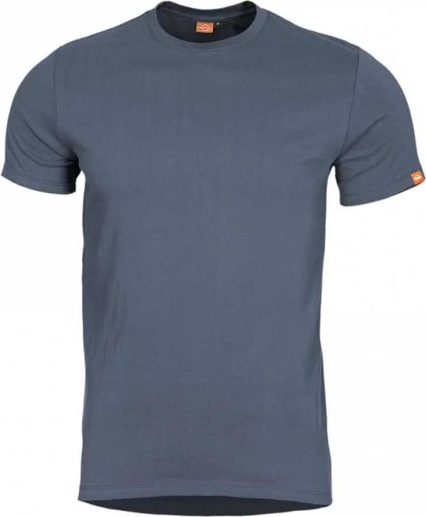 Pentagon Ageron Blank Kurzarm-t-shirt Blau 3XL Mann Blau 3XL