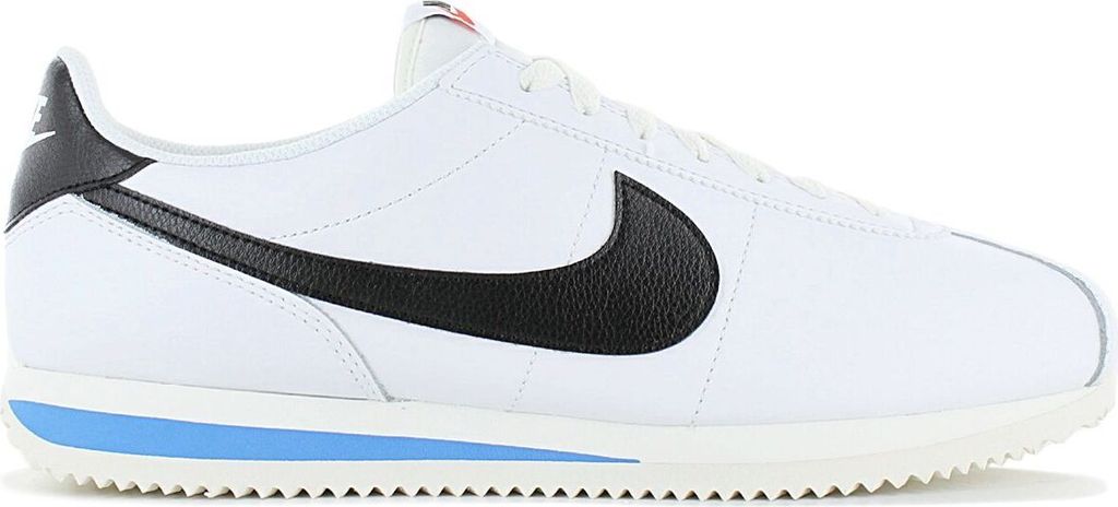 Nike Cortez Leather - Herren Sneakers Schuhe Weiß DM4044-100 , Größe: EU 47 US 12.5