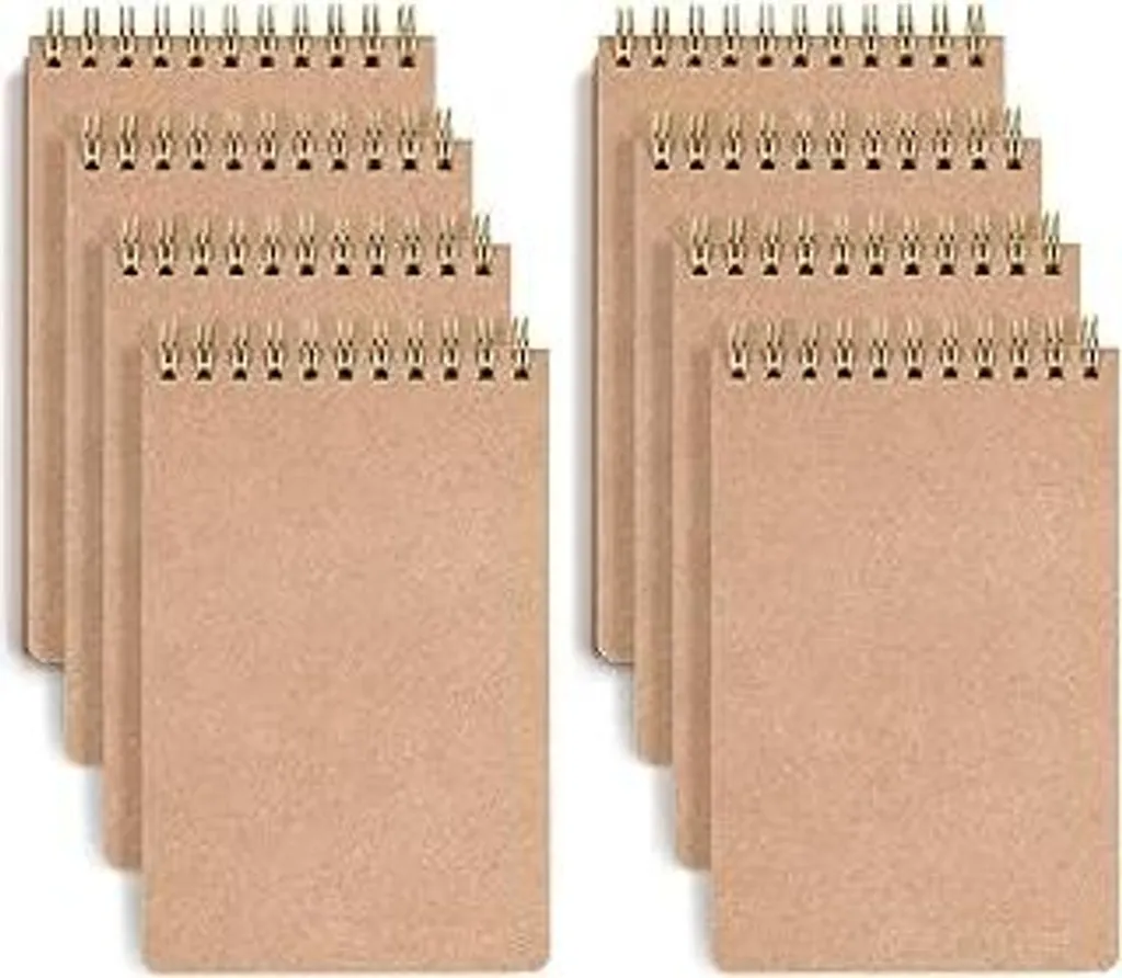 Stock 8 Blocchi A6 Spirale VEESUN - Quaderni Appunti Ufficio e Scuola