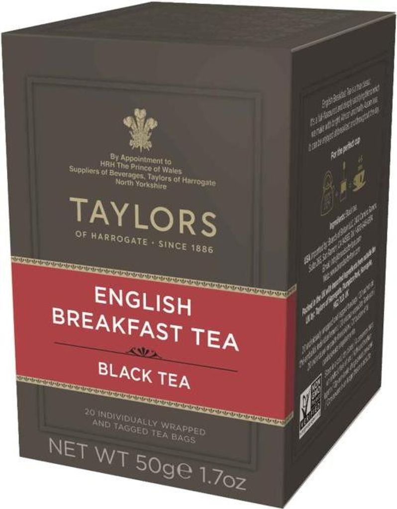 Taylors of Harrogate English Breakfast Tea 20er