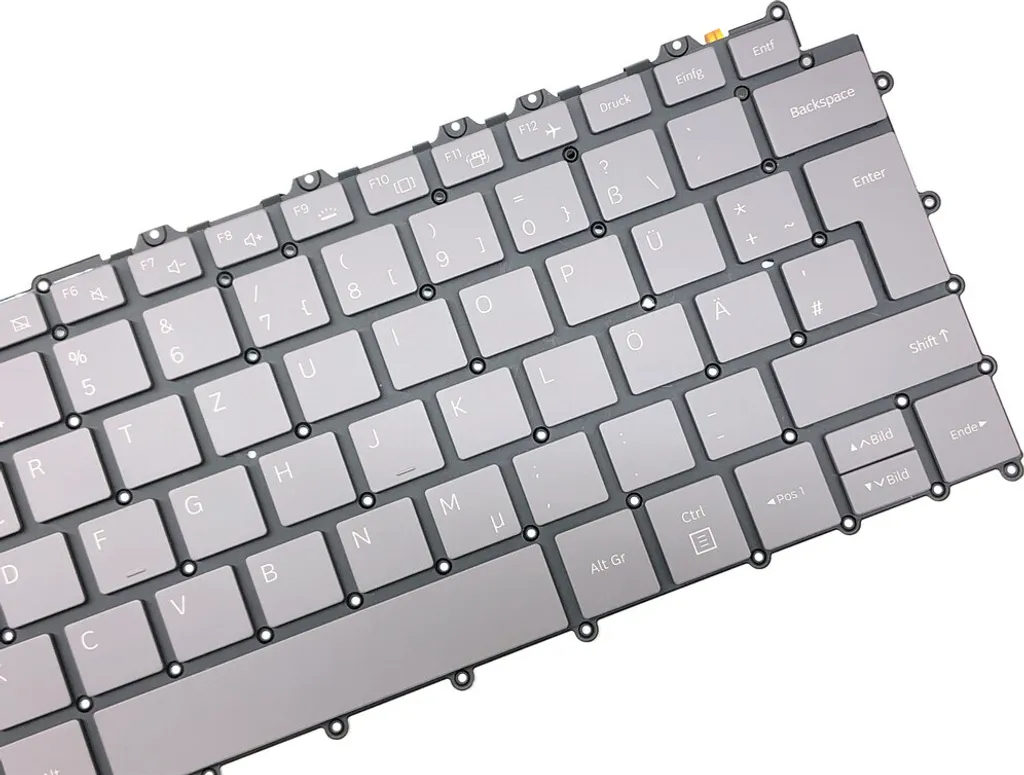 Clavier AZERTY Noir Rétroéclairé pour Réparation Samsung Galaxy Book S