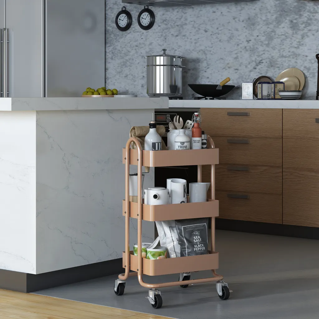 Analisi Tecnica Carrello Pyhäntä Acciaio 78,5cm | Portata 40kg