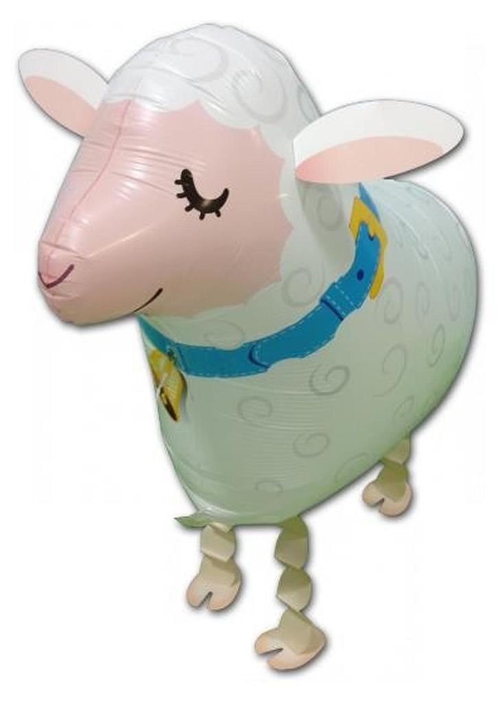 Ballon de baudruche Airwalker mouton, env. 60 x 40 cm Image du produit 