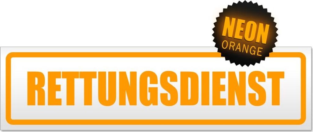 Rettungsgasse Magnetschild Schild magnetisch