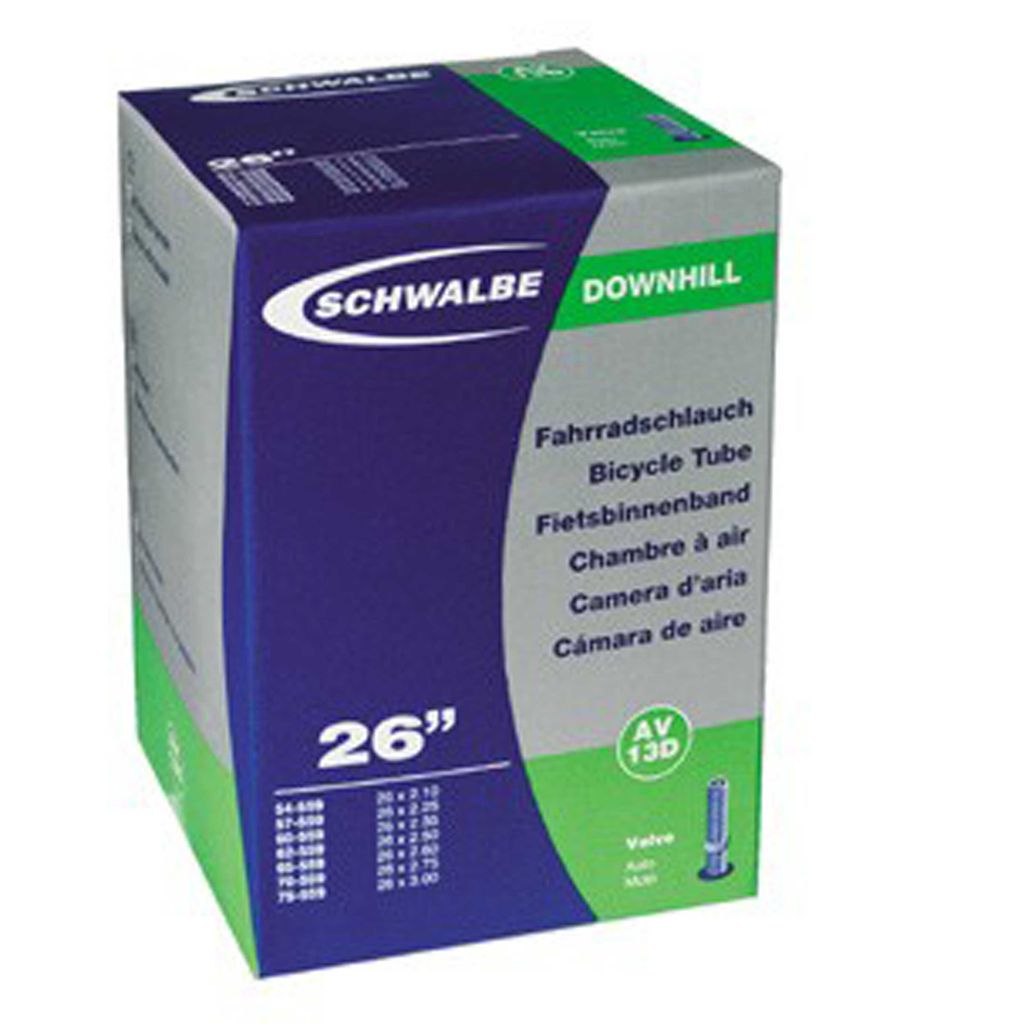 Schwalbe Downhill Schrader 40 Mm Fahrradschlauch Schwarz Produktbild 