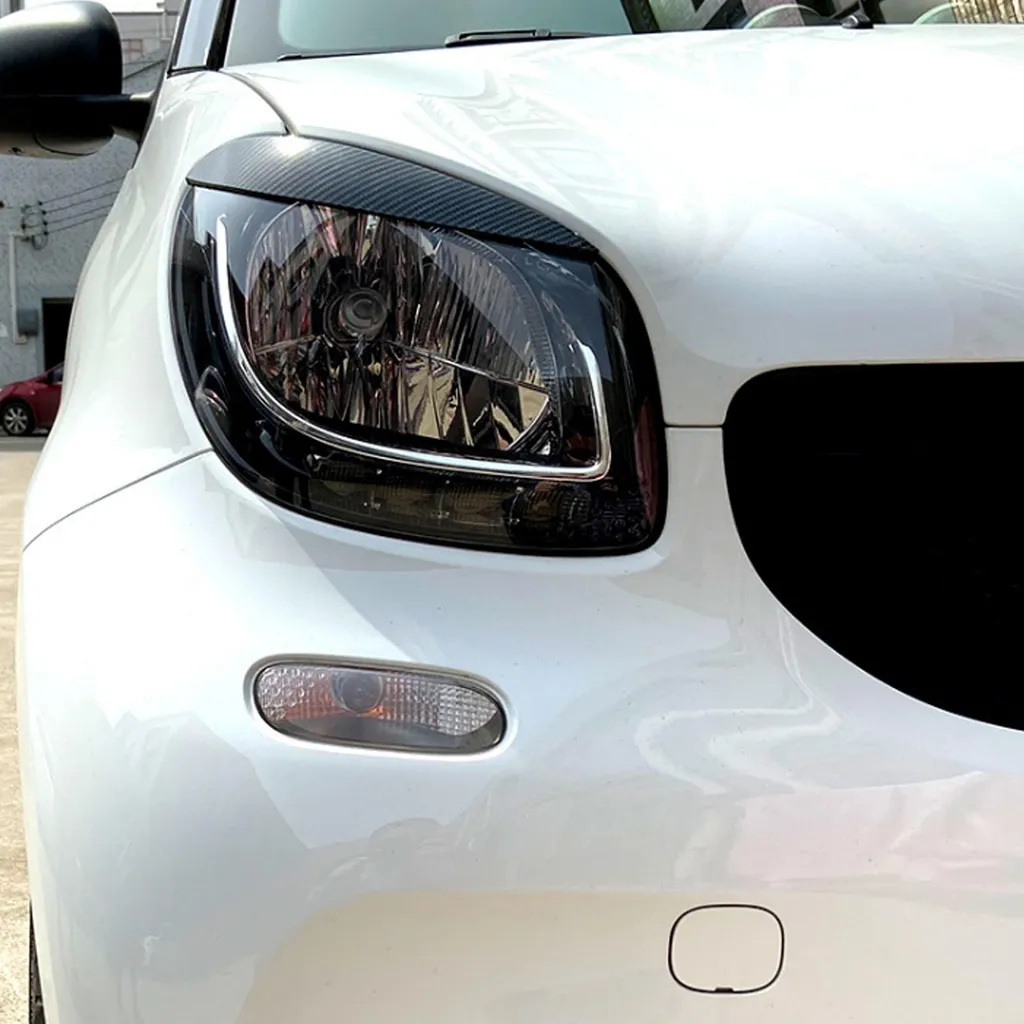 Upgrade Estetico Smart 453 - Sopracciglia Fari Carbon Look 2015-2020 - 3