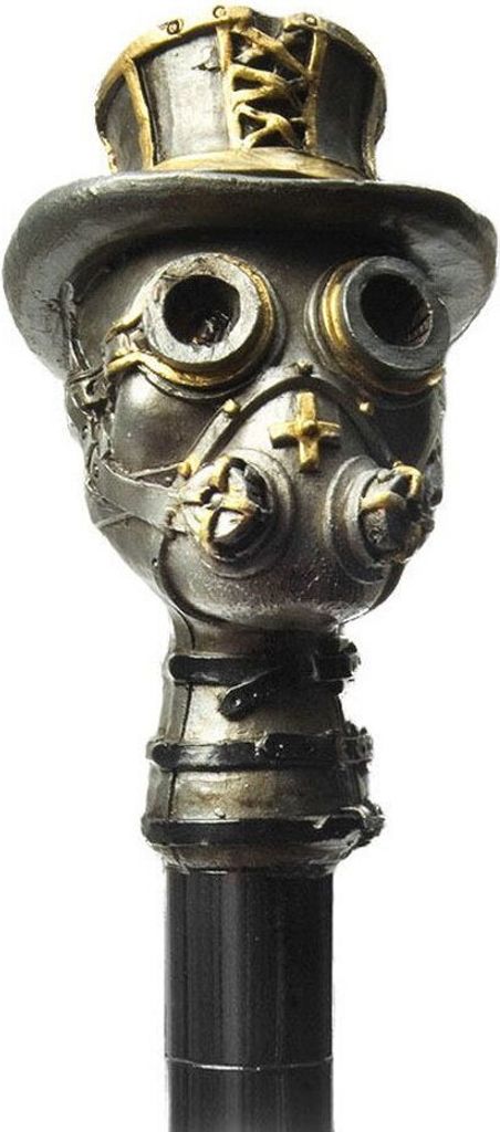 Gehstock aus Metall | Steampunk - 90 cm