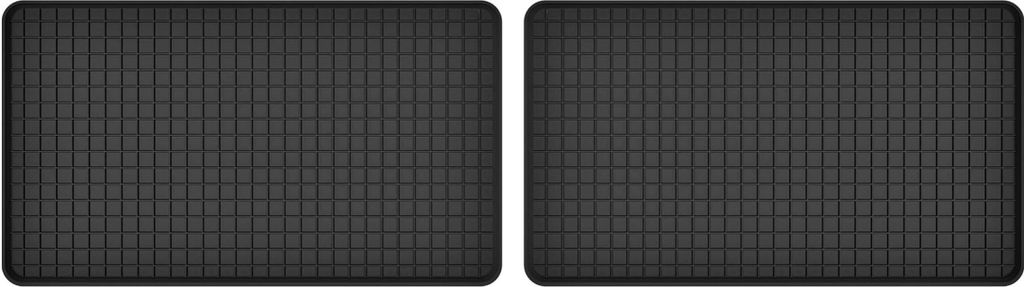 Gummi-Automatten für hinten (2 Stück), universell für: Volkswagen Sharan I Minivan (1995-2010)