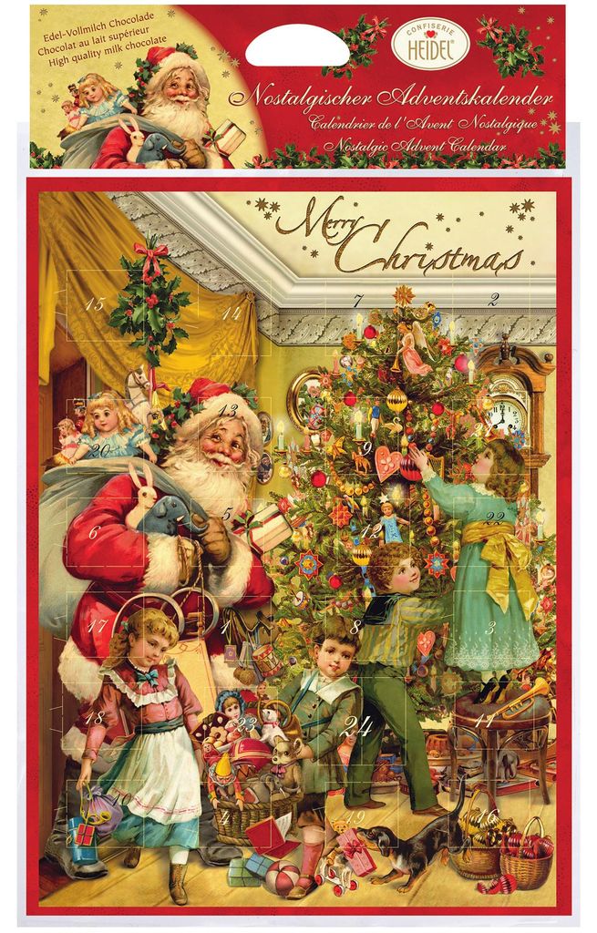 Heidel 'Kerstnostalgie' Adventskalender Productafbeelding 