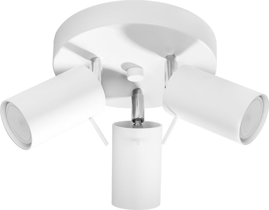 Deckenleuchte RING 3P weiß 3xGU10 10W Stahl 18x20x20cm Sollux Lighting